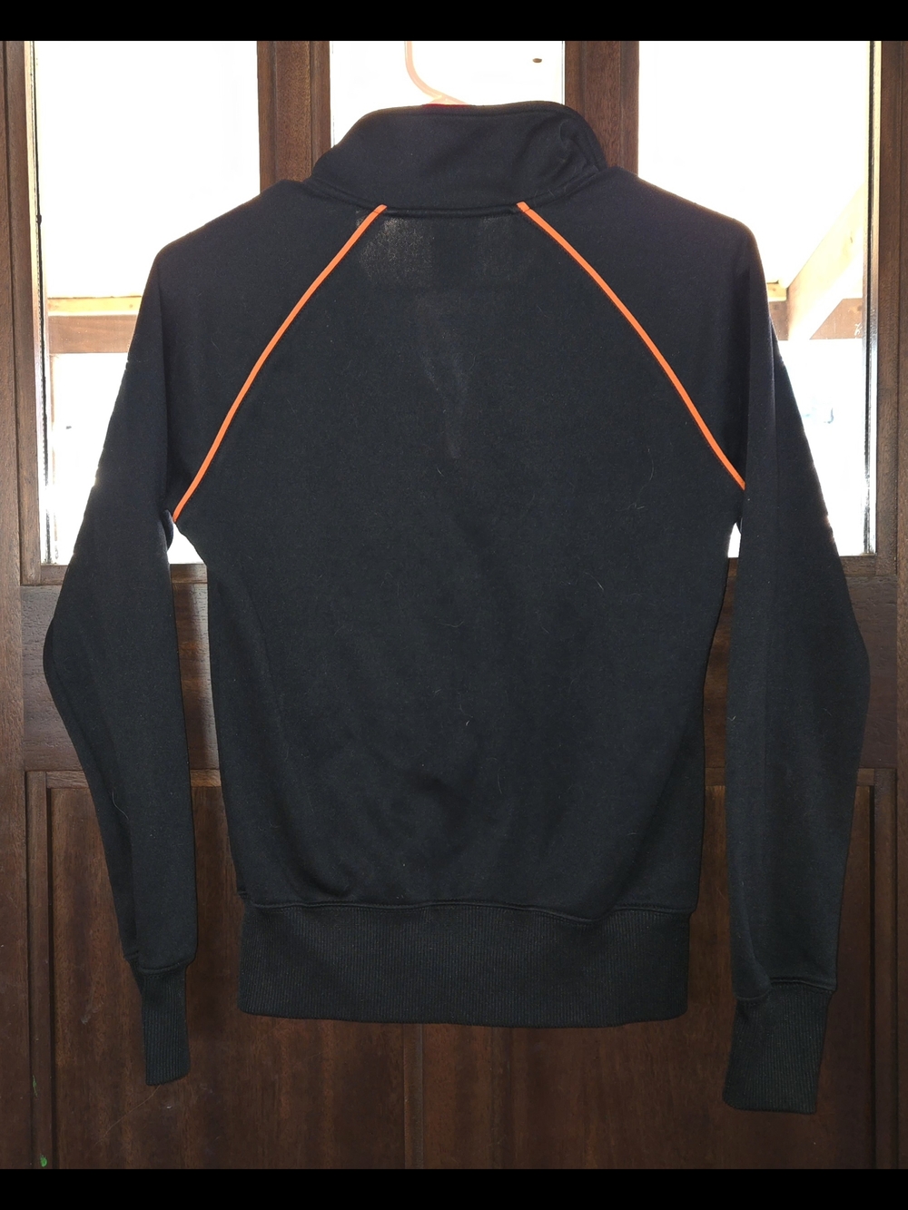 Nike Black Jacket with Orange Trim and O's Logo - Picture 7 of 9